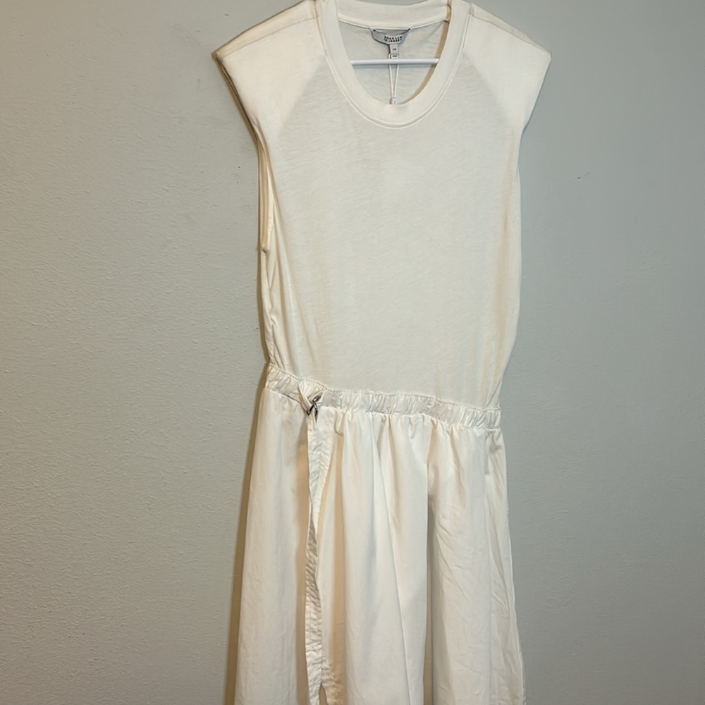 Derek Lam 10 Crosby white T-shirt dress, women’s size Large. 100% cotton. - Picture 3 of 11